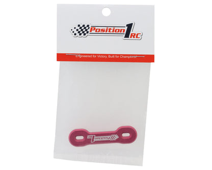 Position 1 RC Universal Aluminum One Piece Wing Button Plate (Pink)