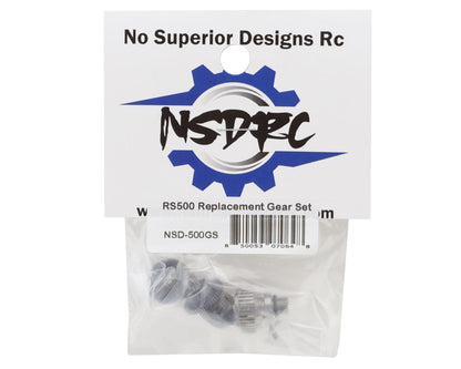 No Superior Designs RC RS500B Servo Gear Set