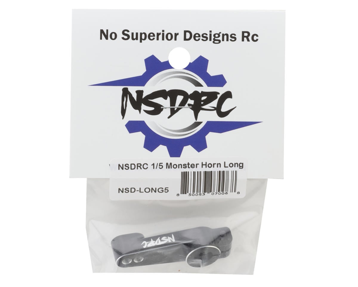 No Superior Designs RC 1/5 Long Clamping Monster Servo Horn (15T)