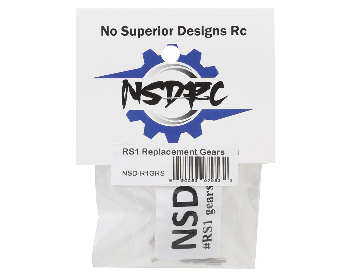 No Superior Designs RC RS1 Servo Gear Set