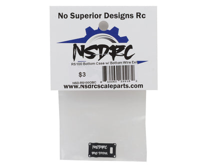 No Superior Designs RC RS100 Optional Bottom Case
