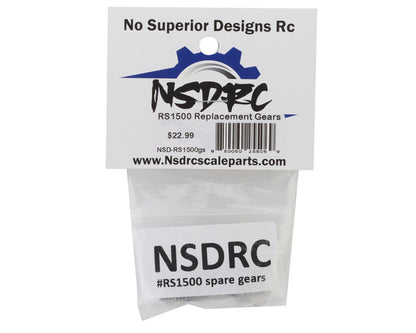 No Superior Designs RC RS1500 Servo Gear Set