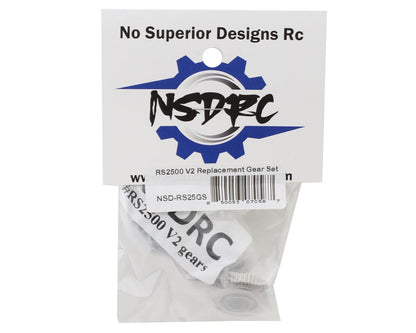 No Superior Designs RC RS2500 Servo Gear Set