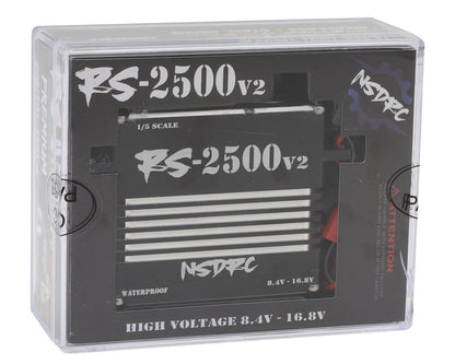 No Superior Designs RC RS2500 V2 1/5 Insane Torque Servo (High Voltage)