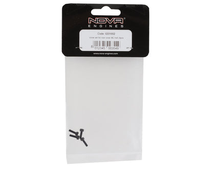 Nova Engines 2.5x8mm Rear Cover Screws (4)