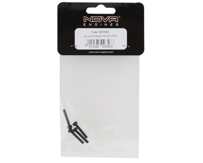 Nova Engines .21 3x14mm Cylinder Head Screws (4)
