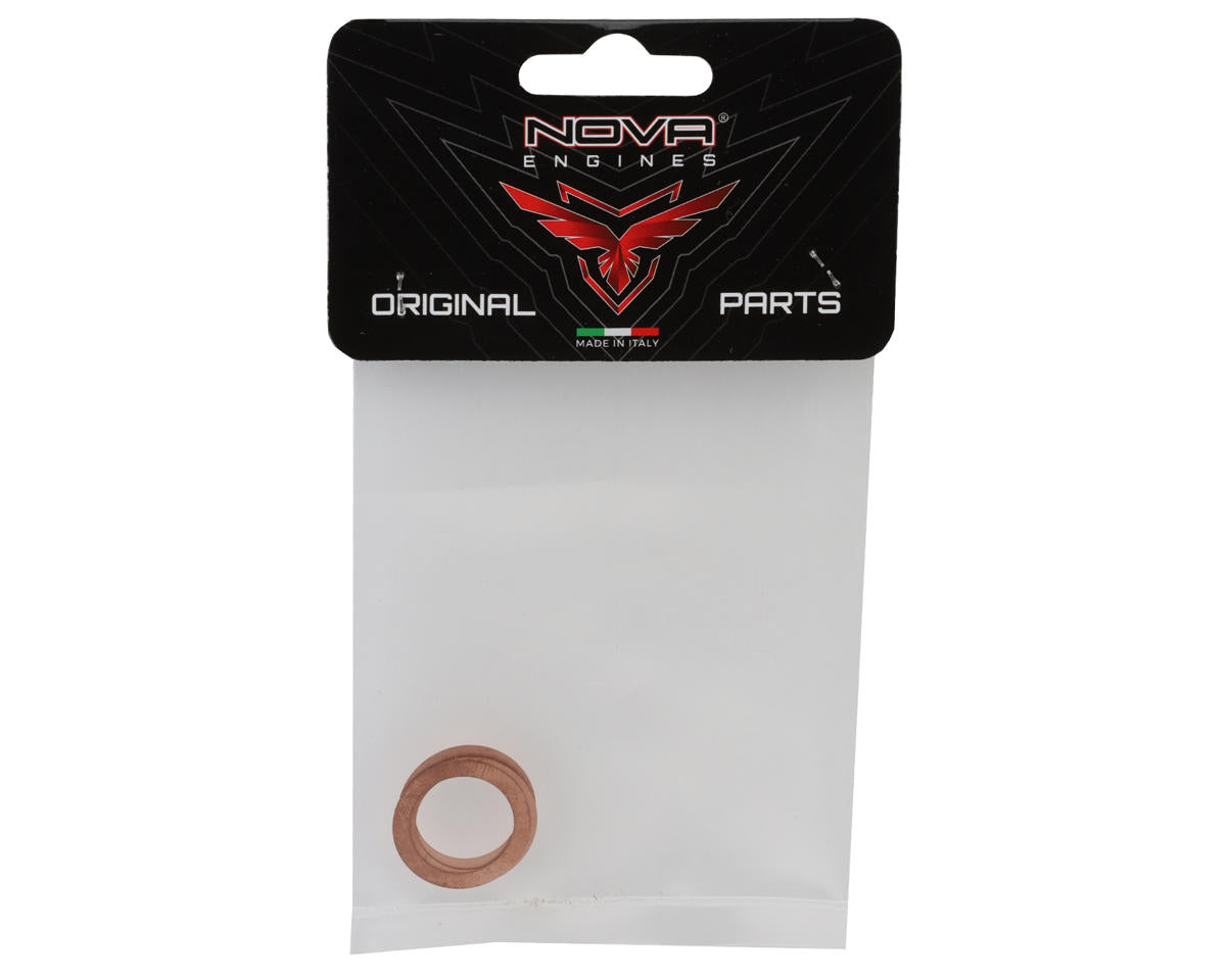 Nova Engines 17.05x22.5mm .24 Copper Head Gasket Shim Set (0.10/0.15/0.20mm)