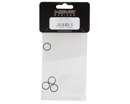 Nova Engines 12x1.2mm Carburetor O-Rings (4)