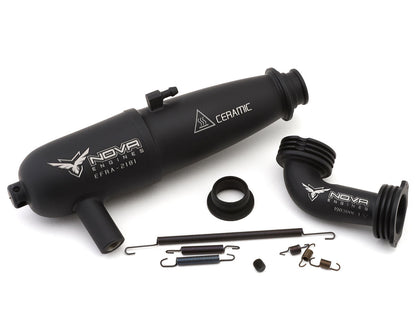 Nova Engines Kombo On-Road Black Ceramic Coated Tuned Pipe w/Manifold