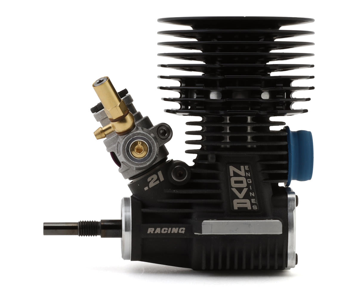 Nova Engines X3B V2 .21 (3.5cc) 3-Port Off-Road Nitro Engine (DLC Shaft)