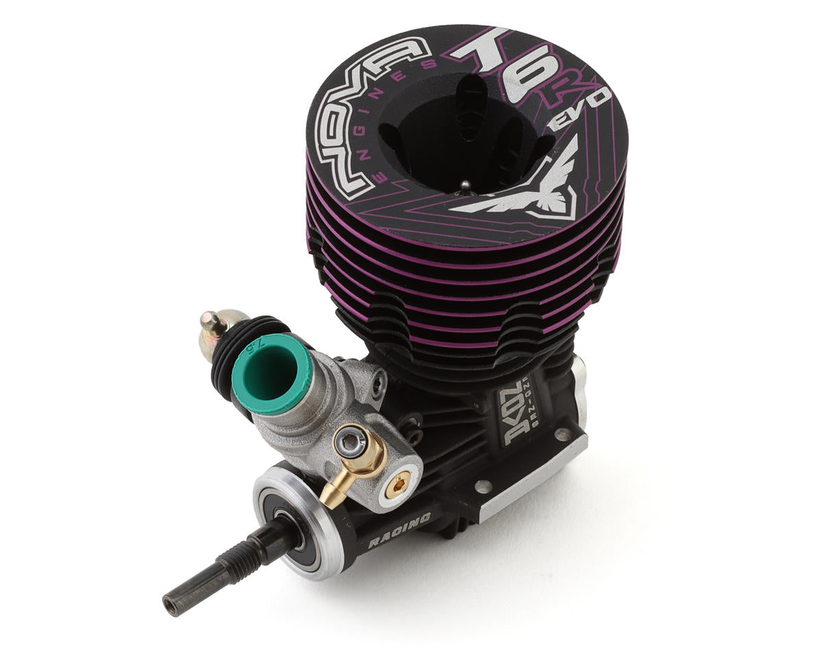 Nova Engines T6R EVO .24 6-Port Off-Road Truggy Nitro Engine (DLC Shaft)