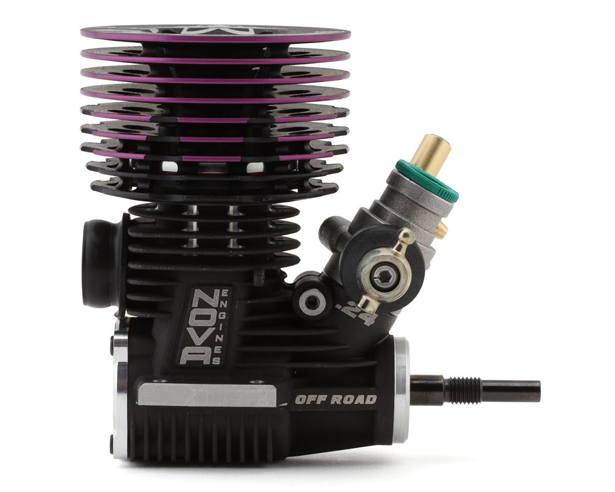 Nova Engines T6R EVO .24 6-Port Off-Road Truggy Nitro Engine (DLC Shaft)