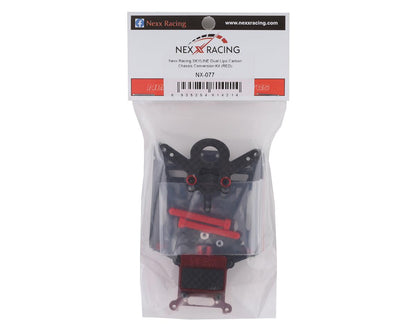 NEXX Racing Skyline Dual LiPo Carbon Chassis Conversion Kit for MR03 (Red)