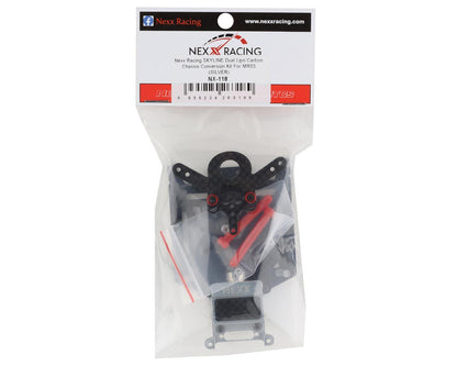 NEXX Racing Skyline Dual Lipo Carbon Chassis Conversion Kit For MR03 (Silver)