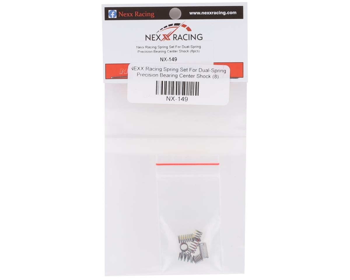 NEXX Racing Spring Set For Dual-Spring Precision Bearing Center Shock (8)