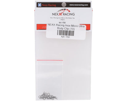 NEXX Racing Inox Micro Ultra Body Clip (10)