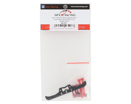 NEXX Racing Mini-Z Aluminum/Carbon Front Pancar Bumper (Red)