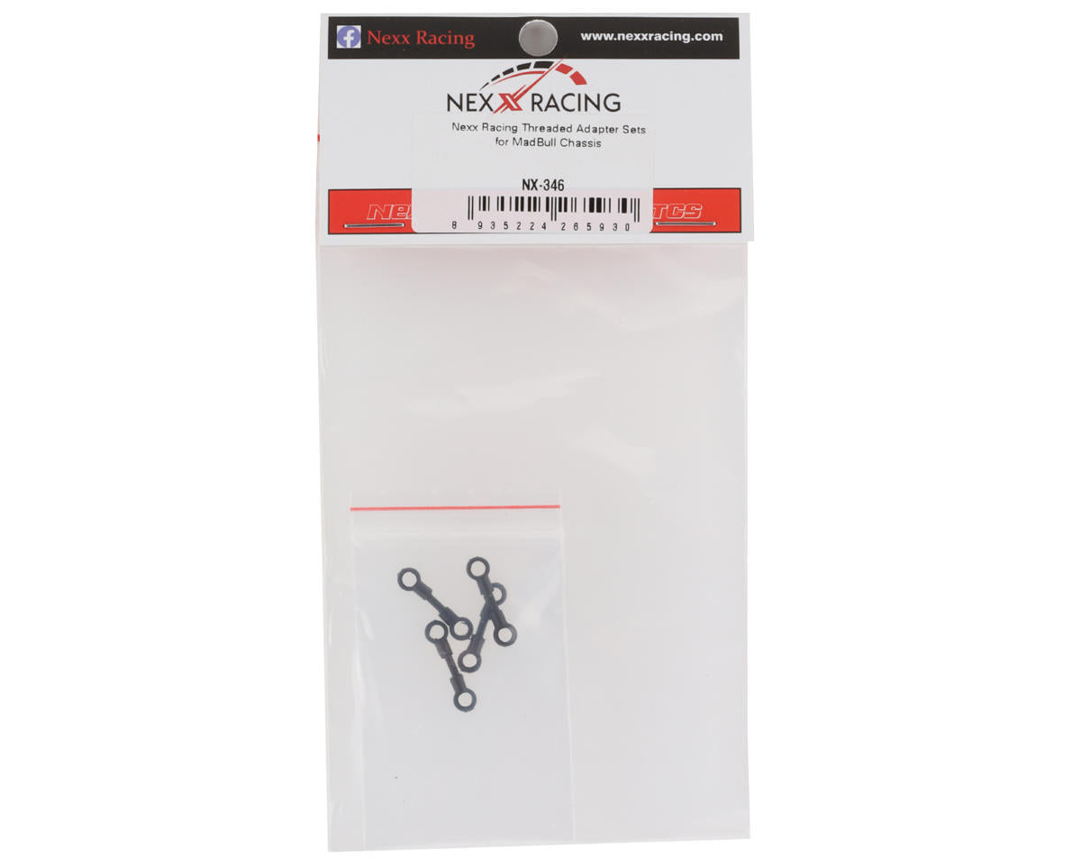 NEXX Racing MadBull Chassis Threaded Adapter Sets