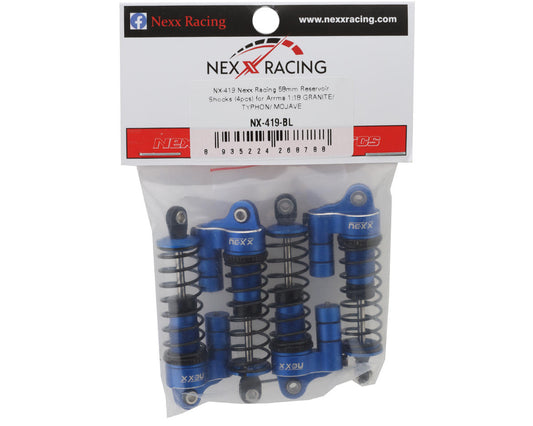 NEXX Racing Arrma Grom Reservoir Threaded Aluminum Oil-Filled Shocks