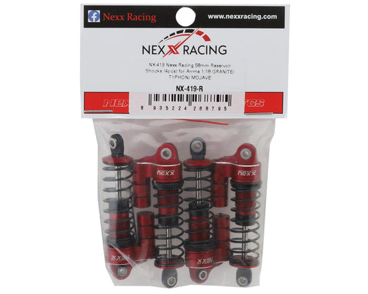 NEXX Racing Arrma Grom Reservoir Threaded Aluminum Oil-Filled Shocks