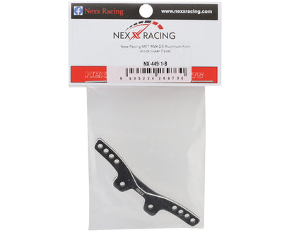 NEXX Racing MST RMX2.5 Aluminum Front Shock Tower (Type 1) (Black)