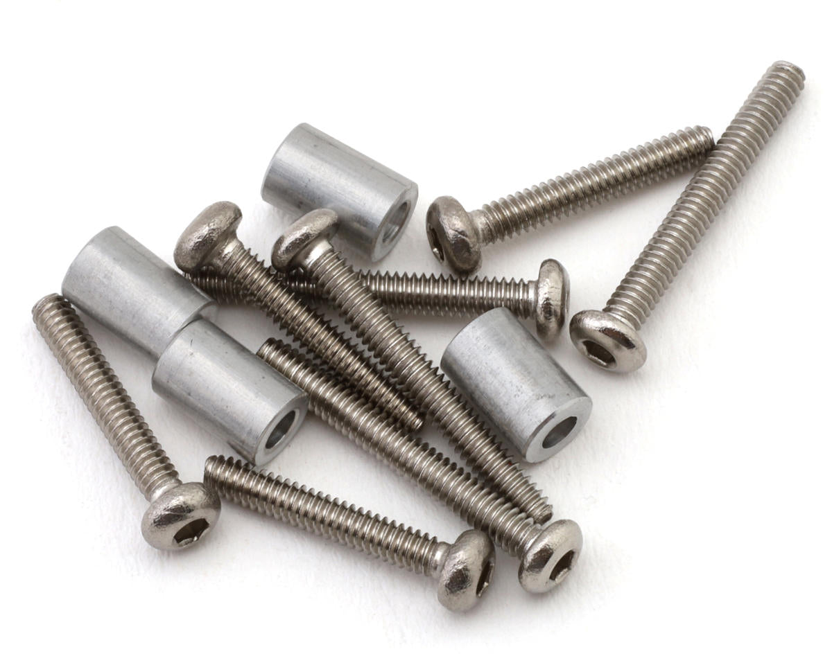 NEXX Racing Losi Mini LMT Aluminum 65mm Oil-Filled Threaded Shocks (Black) (4)