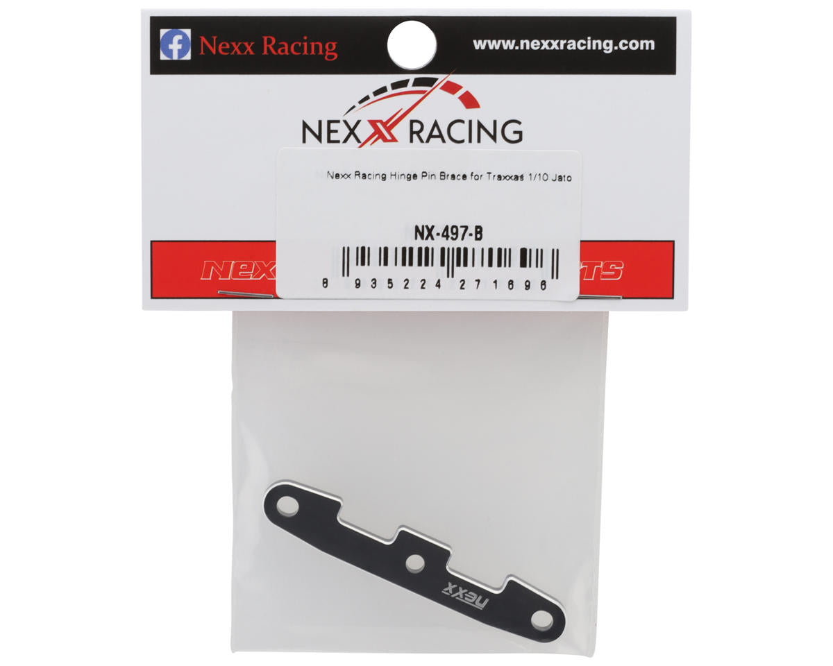 NEXX Racing Aluminum Hinge Pin Mount for Traxxas® Jato® 4x4 (Black)