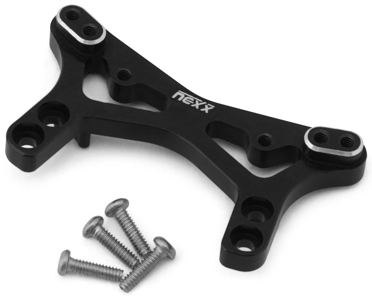 NEXX Racing Losi® Micro-B Aluminum Front Shock Tower (Black)