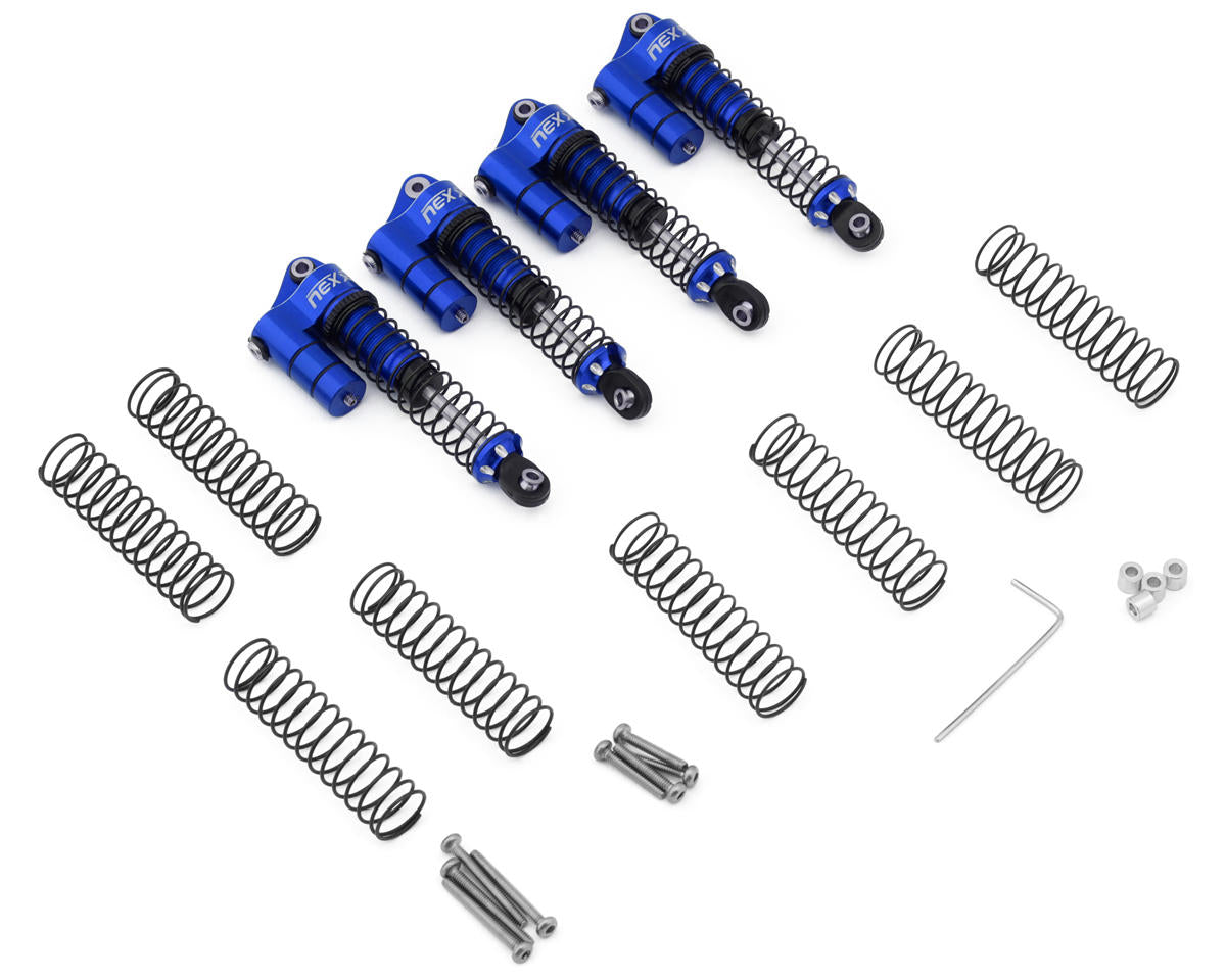 NEXX Racing Redcat MT-18 59mm Aluminum Oil-Filled Reservoir Shocks