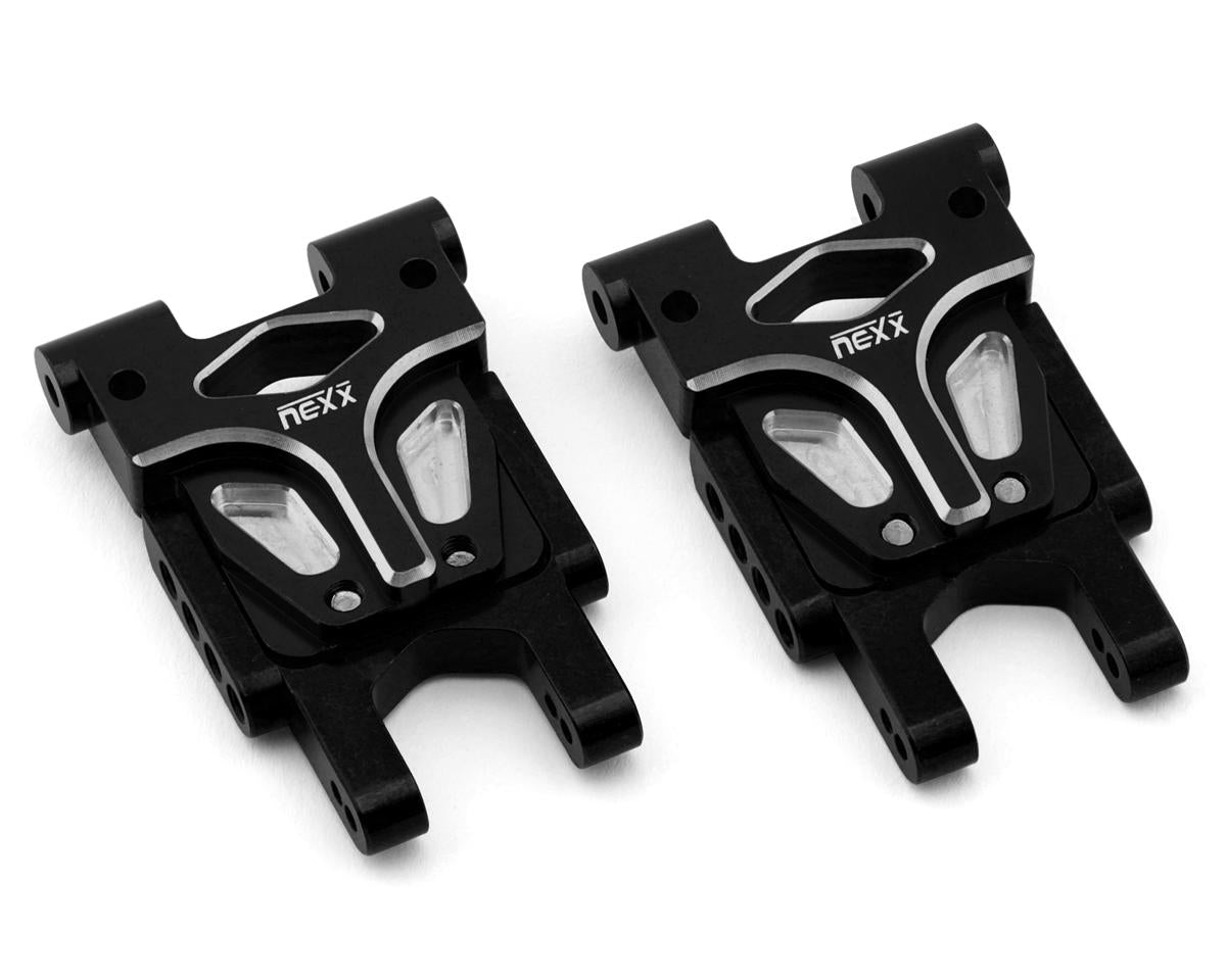 NEXX Racing MST FRX Aluminum Rear Lower Arm Set (Black) (2)