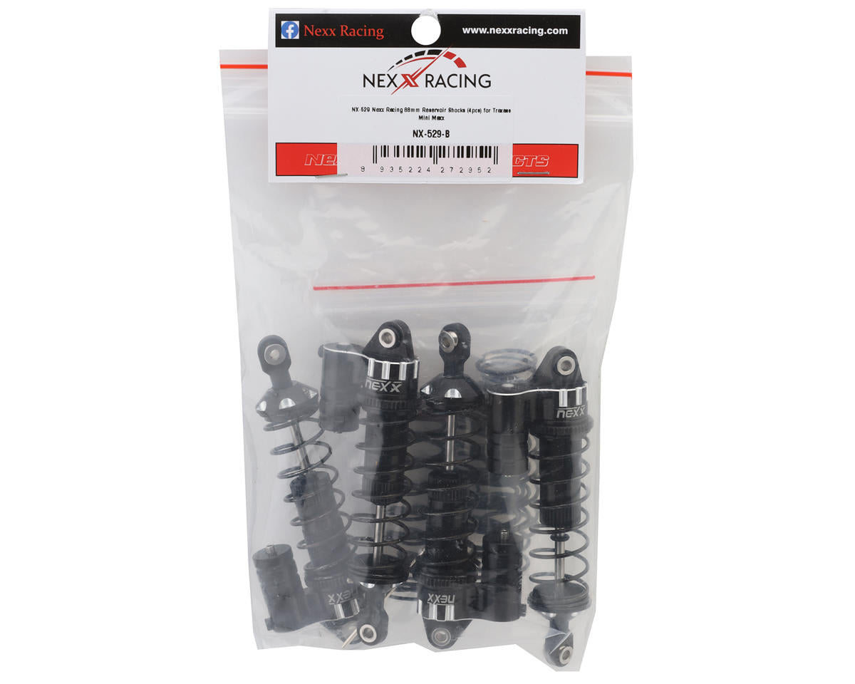 NEXX Racing Aluminum Oil-Filled Reservoir Shocks for Traxxas® 4x4 Mini Maxx®