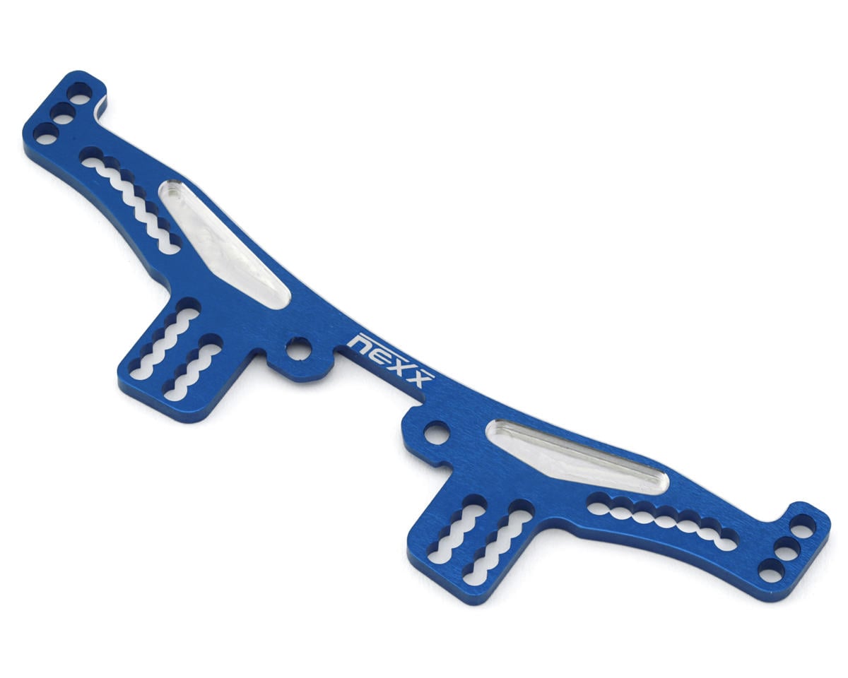 NEXX Racing MST FRX Aluminum Rear Shock Tower (Blue)