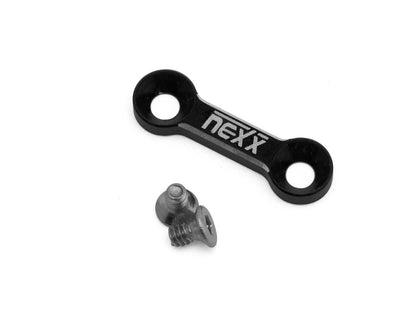 NEXX Racing Losi® Micro-B/Micro-T Aluminum Rear Wing Mount Button (Black)