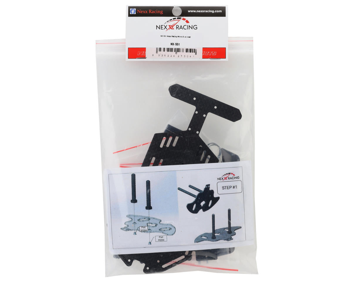 NEXX Racing Losi® Micro-B Carbon Fiber On-Road Conversion Kit