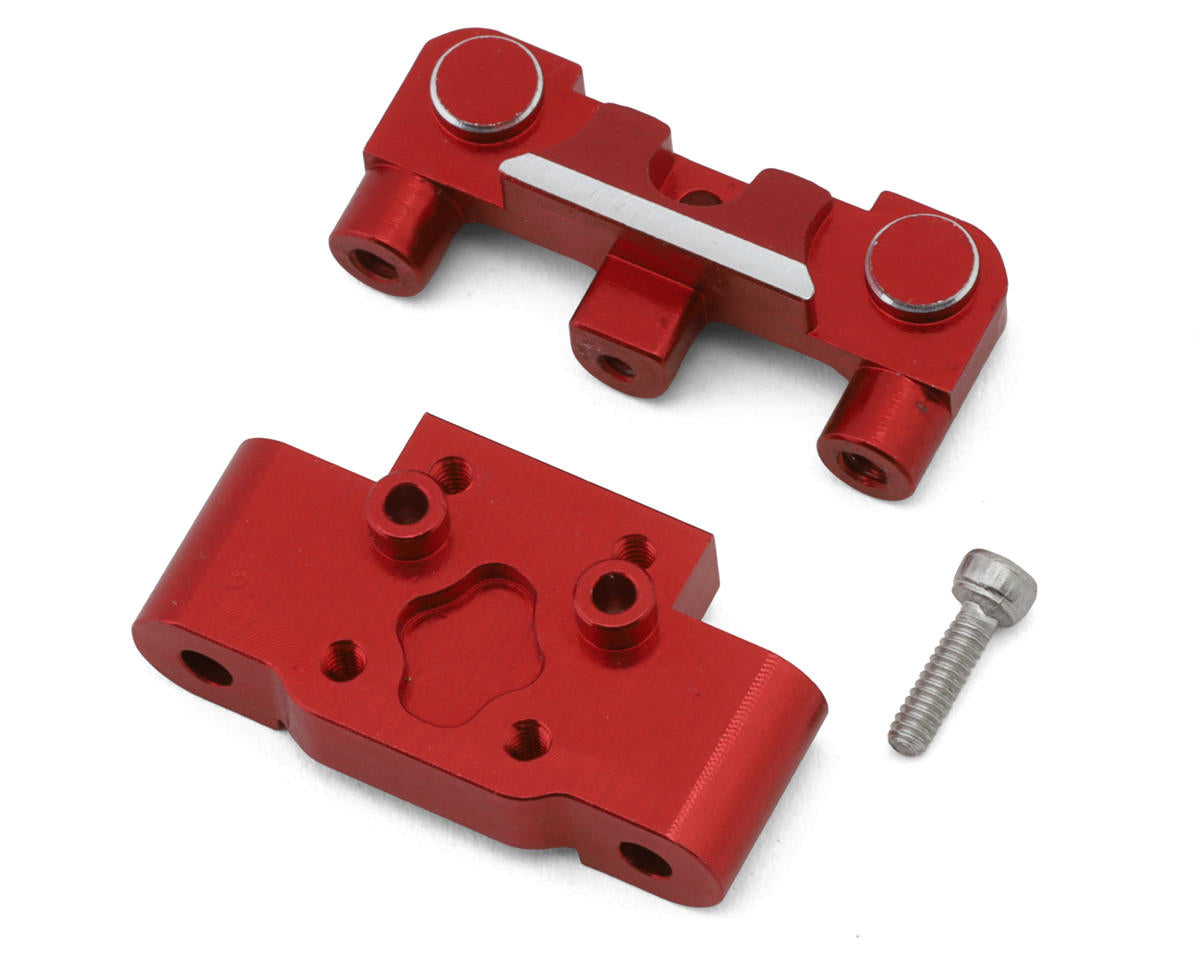 NEXX Racing Maverick Microbe Aluminum Front Bulkhead Set (Red)
