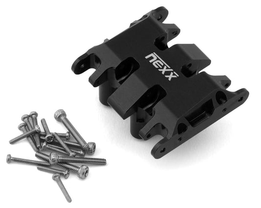NEXX Racing Axial SCX30 Aluminum Skid Plate (Black)