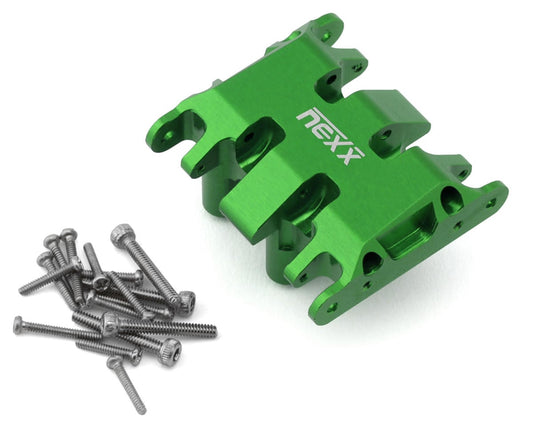 NEXX Racing Axial SCX30 Aluminum Skid Plate (Green)