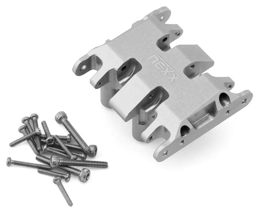 NEXX Racing Axial SCX30 Aluminum Skid Plate (Silver)
