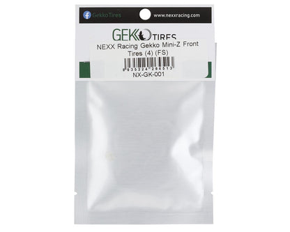 NEXX Racing Gekko Mini-Z Front Tires (4) (FS)