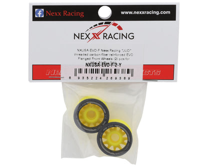 NEXX Racing Mini-Z RWD "JUD" EVO Front Threaded Side-Wall Carbon Fiber Rims