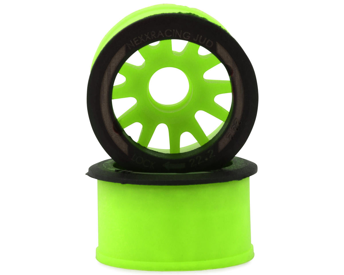 NEXX Racing Mini-Z RWD "JUD" EVO Rear Threaded Side-Wall Carbon Fiber Rims