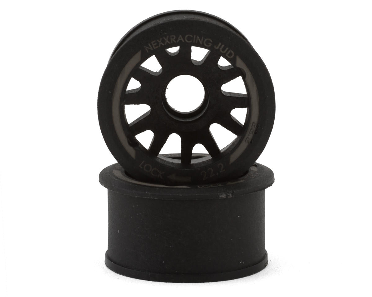 NEXX Racing Mini-Z "JUD" EVO Rear Threaded Side-Wall RWD Carbon-Fiber Rims