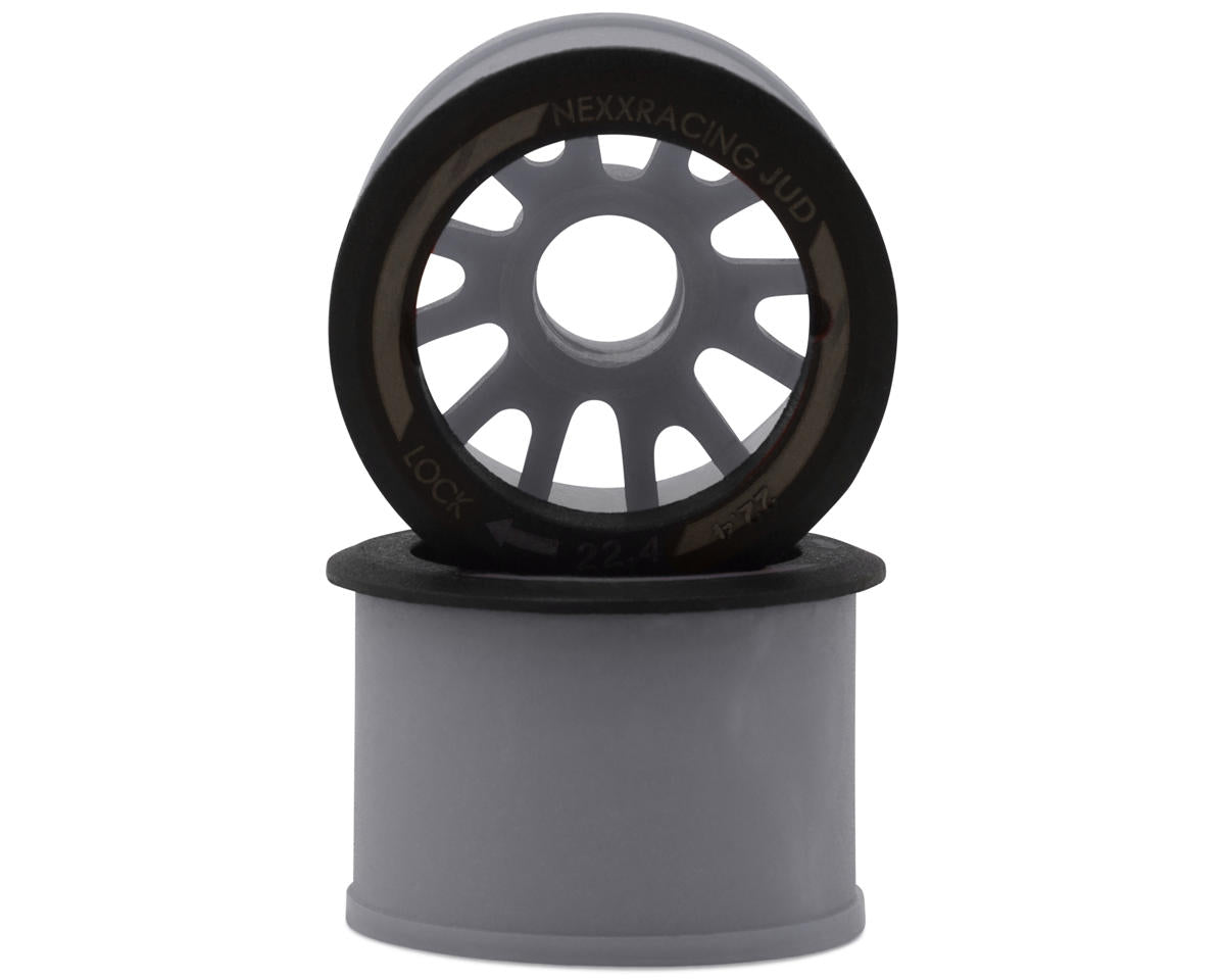 NEXX Racing Mini-Z RWD "JUD" EVO Rear Threaded Side-Wall Carbon Fiber Rims