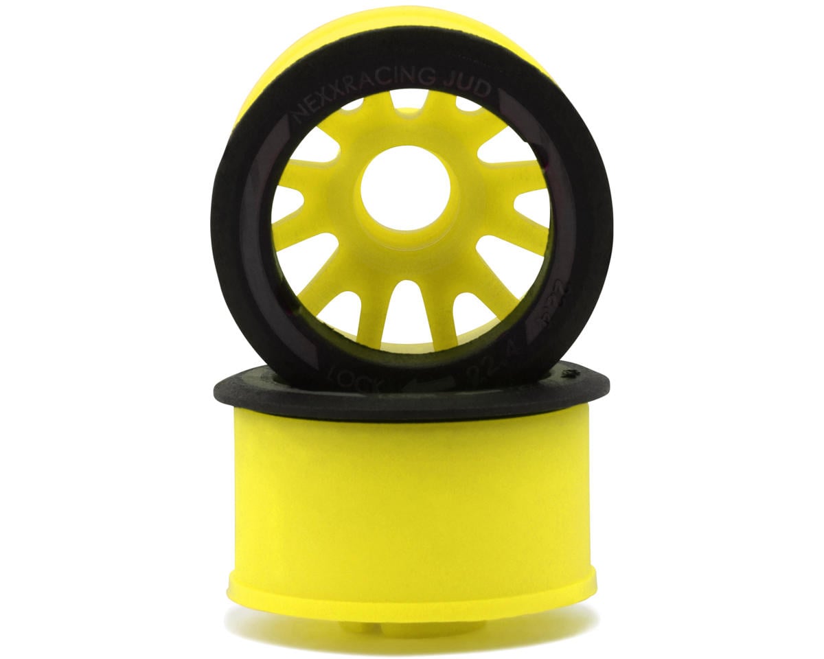 NEXX Racing Mini-Z RWD "JUD" EVO Rear Threaded Side-Wall Carbon Fiber Rims