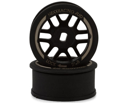 NEXX Racing Mini-Z "JUD" EVO Front Threaded Side-Wall AWD Carbon-Fiber Rims