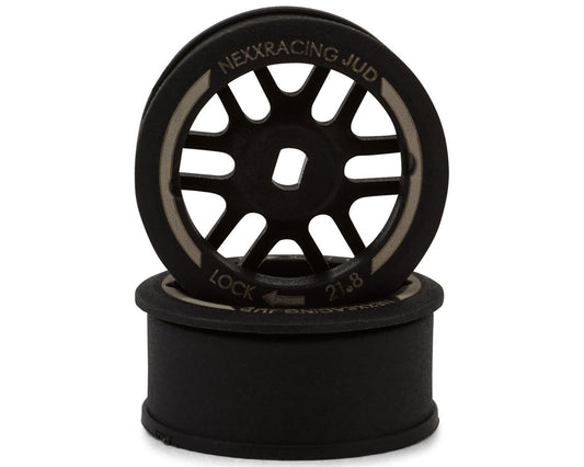 NEXX Racing Mini-Z "JUD" EVO Front Threaded Side-Wall AWD Carbon-Fiber Rims
