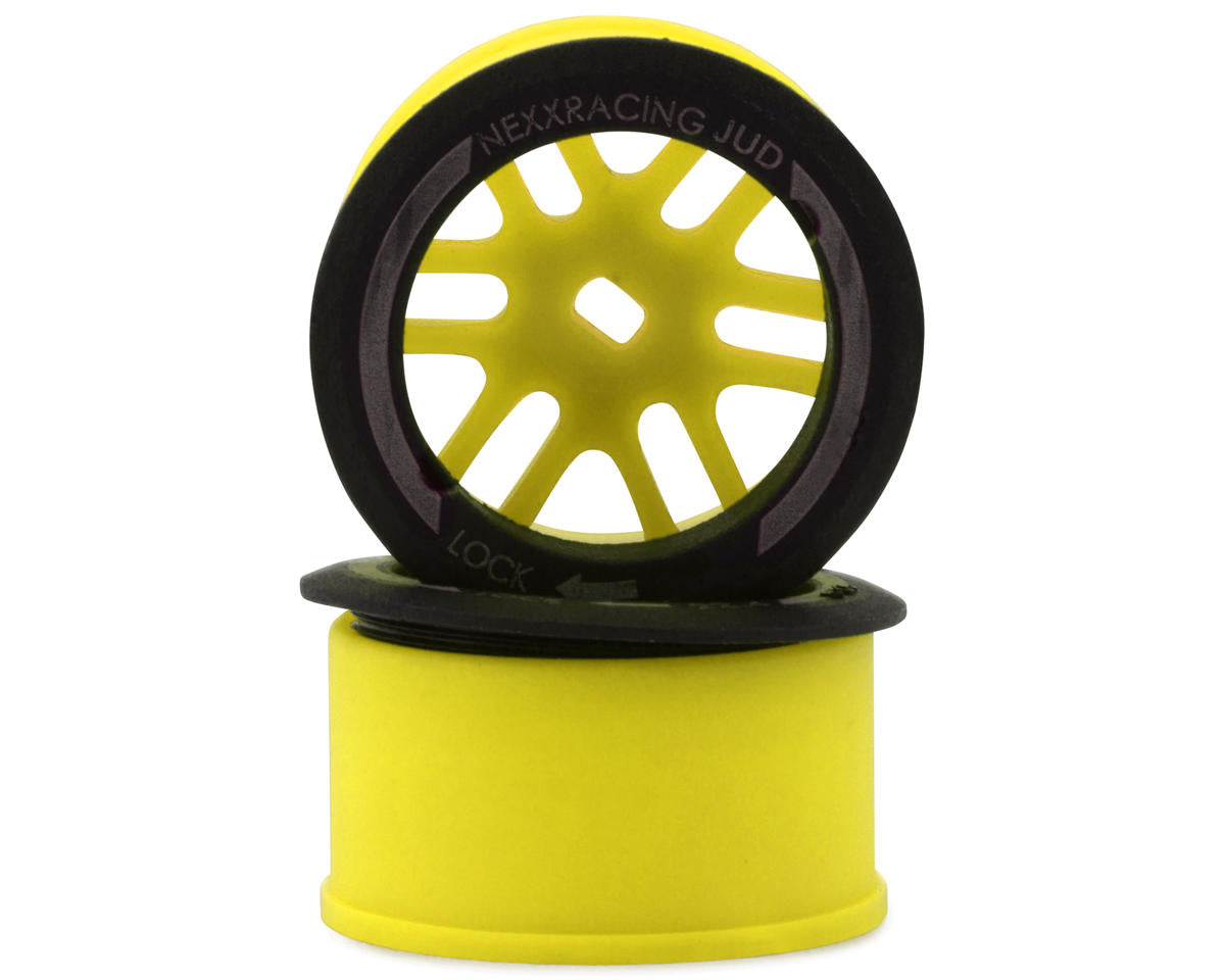 NEXX Racing Mini-Z AWD "JUD" EVO Front Threaded Side-Wall Carbon Fiber Rims