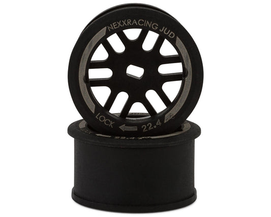 NEXX Racing Mini-Z R11 Rear Threaded Side-Wall AWD Carbon-Fiber Rims