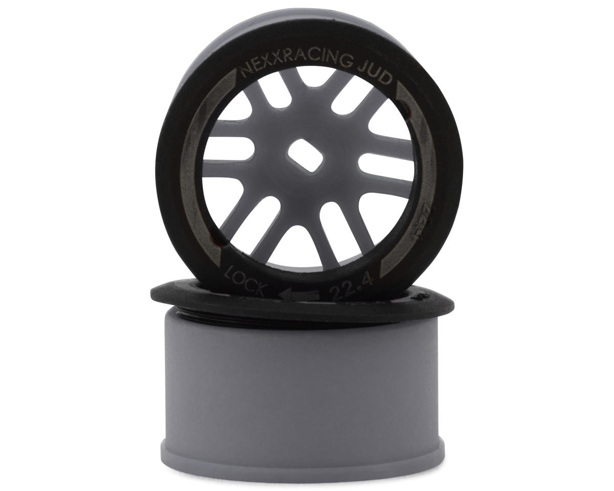 NEXX Racing Mini-Z AWD "JUD" EVO Rear Threaded Side-Wall Carbon Fiber Rims