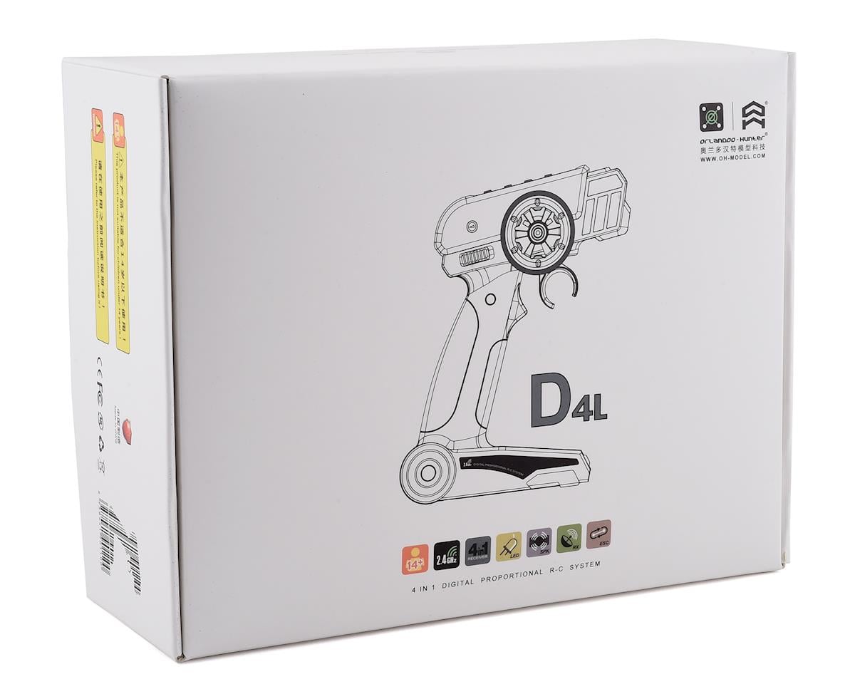 Orlandoo Hunter D4L Radio System w/4 in 1 D401-E ESC/Receiver